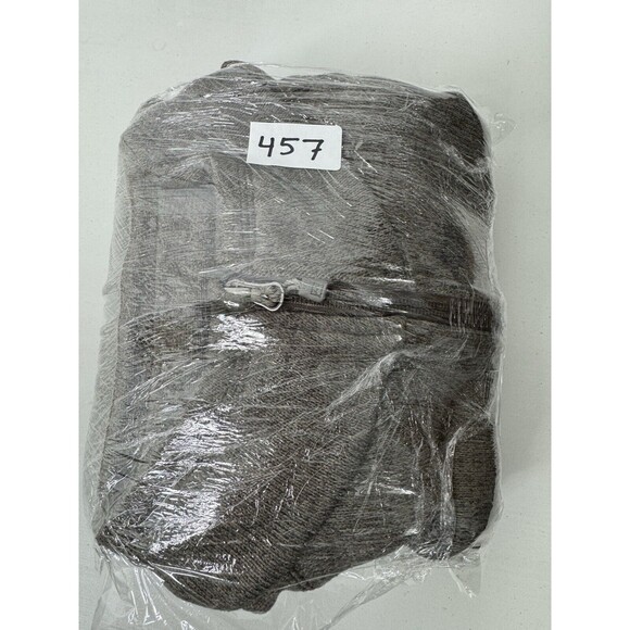 Avalanche Sweater Jacket Medium Brown Mock Neck Full Zip Pockets Mens Size XXL - Picture 14 of 14